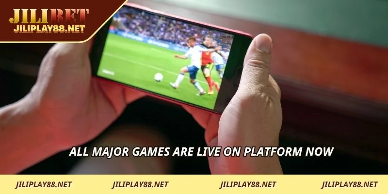 All major games are live on platform now