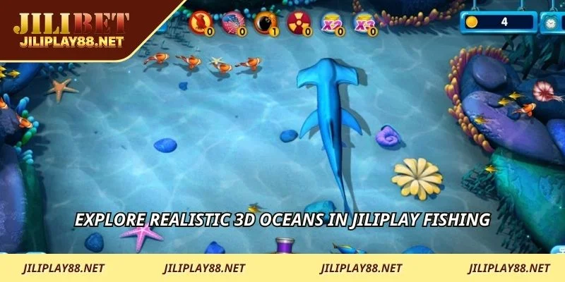 Explore realistic 3D oceans in JILIPLAY Fishing