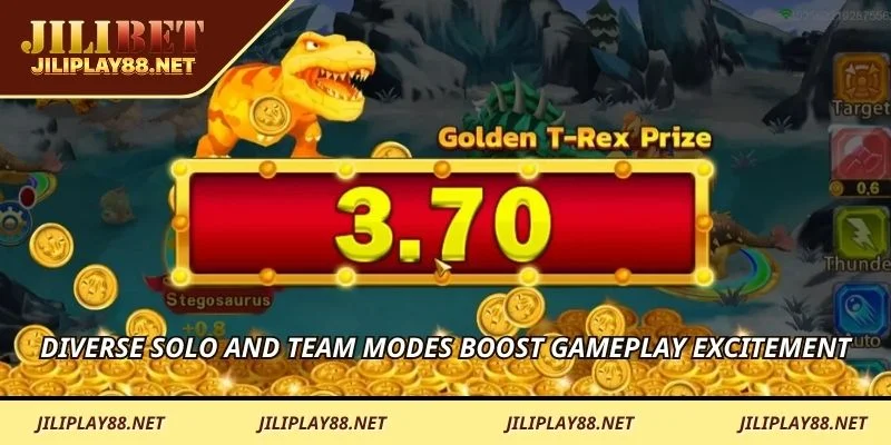 Diverse solo and team modes boost gameplay excitement