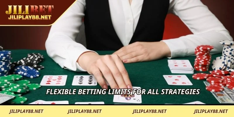 Flexible betting limits for all strategies