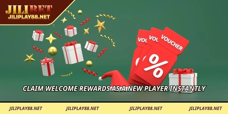 Claim welcome rewards as a new player instantly