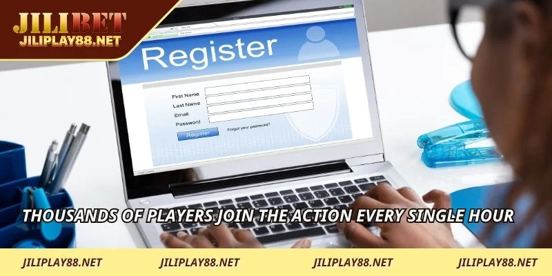 Thousands of players join the action every single hour