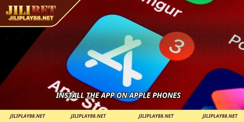 Install the app on Apple phones