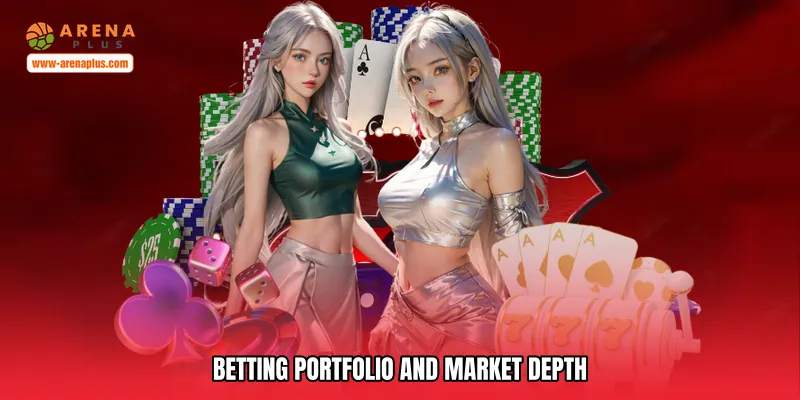 Betting Portfolio and Market Depth